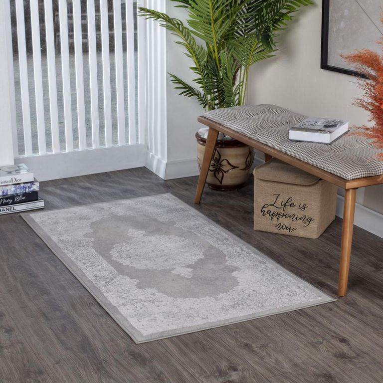 Lustro Rug - Oriental Vintage - LSR2336 - Grey - Sizes Available