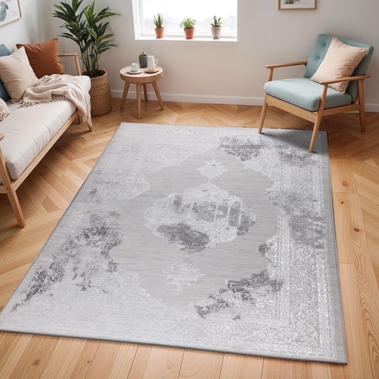 Lustro Rug - Oriental Vintage - LSR2338 - Off White - Sizes Available