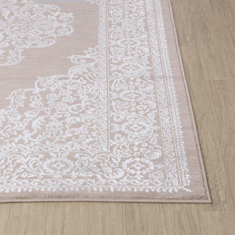 Lustro Rug - Oriental Vintage - LSR2341 - Beige - Sizes Available