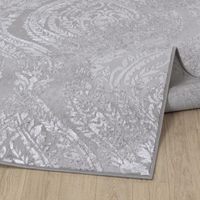 Lustro Rug - Oriental Vintage - LSR2339 - Grey - Sizes Available