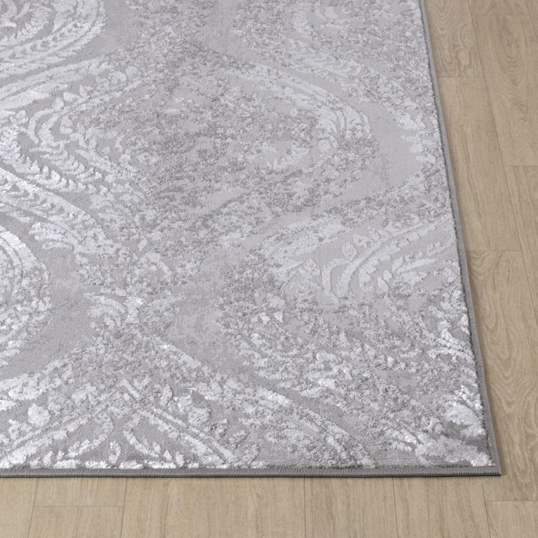 Lustro Rug - Oriental Vintage - LSR2339 - Grey - Sizes Available