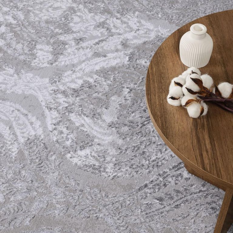 Lustro Rug - Oriental Vintage - LSR2339 - Grey - Sizes Available