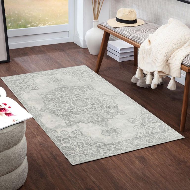Monaco Rug - Oriental Vintage - MOC2301 - Grey - Sizes Available