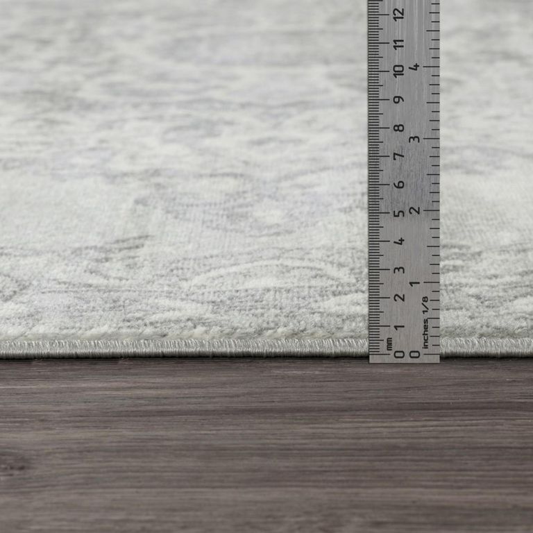Monaco Runner - Oriental Vintage - MOC2301 - Grey - 80cm x 220cm