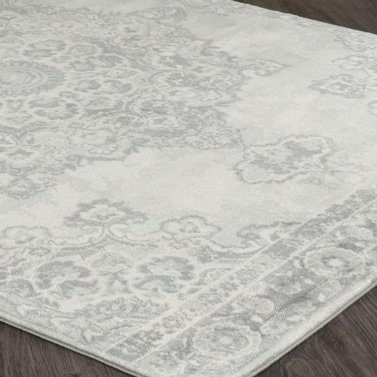 Monaco Runner - Oriental Vintage - MOC2301 - Grey - 80cm x 220cm