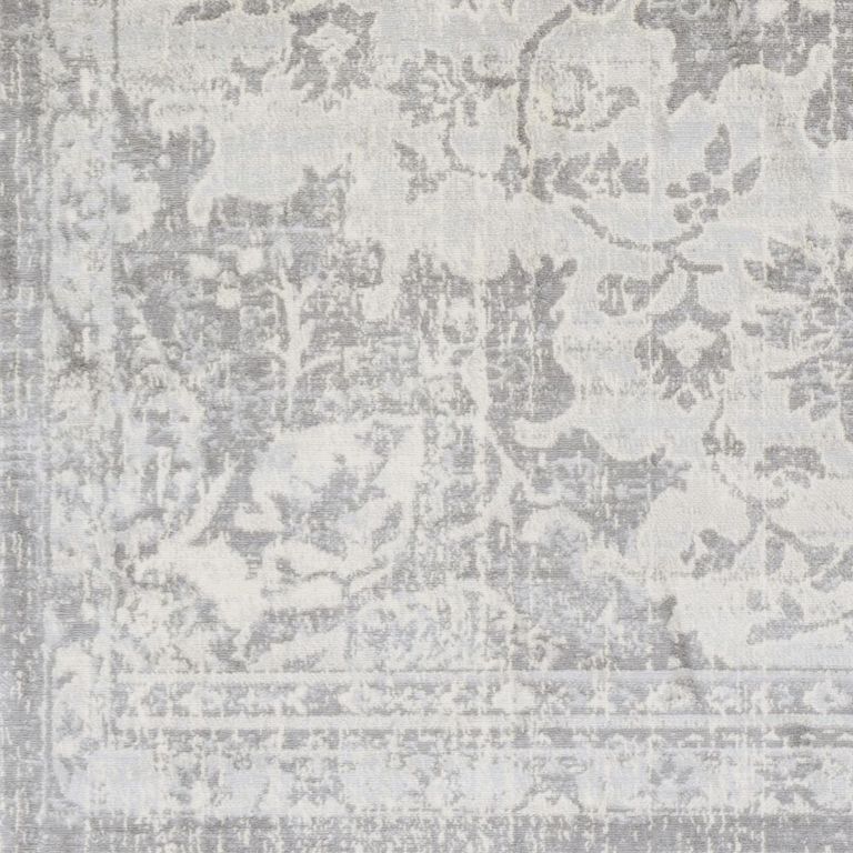 Monaco Rug - Vintage Traditional Oriental Boho - MOC2328 - Grey - Square - 200cm x 200cm