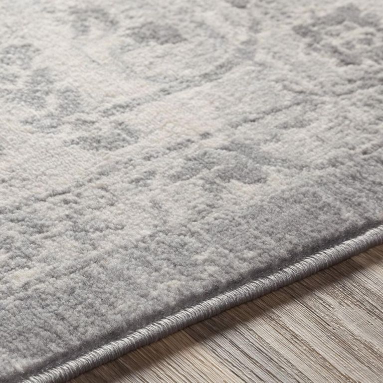 Monaco Runner - Vintage Traditional Oriental Boho - MOC2328 - Grey - 80cm x 220cm