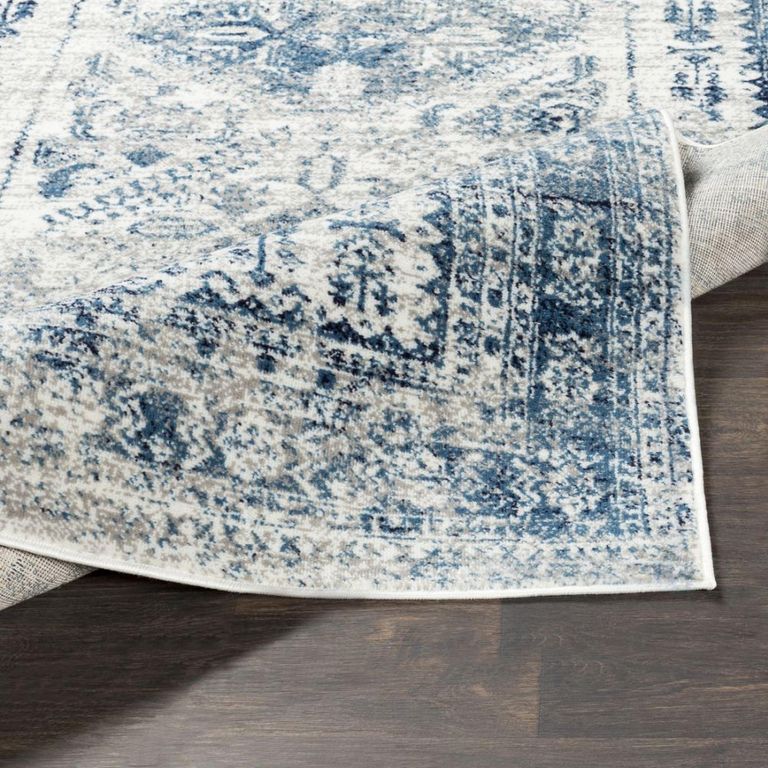 Monte Carlo Rug - Oriental Vintage - MNC2313 - Blue - Sizes Available