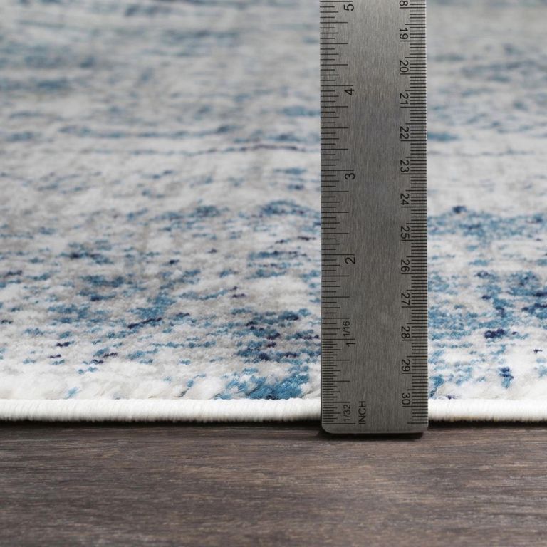 Monte Carlo Rug - Oriental Vintage - MNC2313 - Blue - Sizes Available