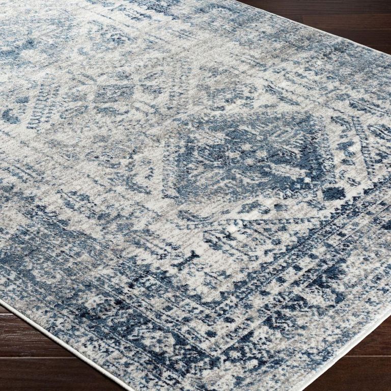 Monte Carlo Rug - Oriental Vintage - MNC2313 - Blue - Sizes Available