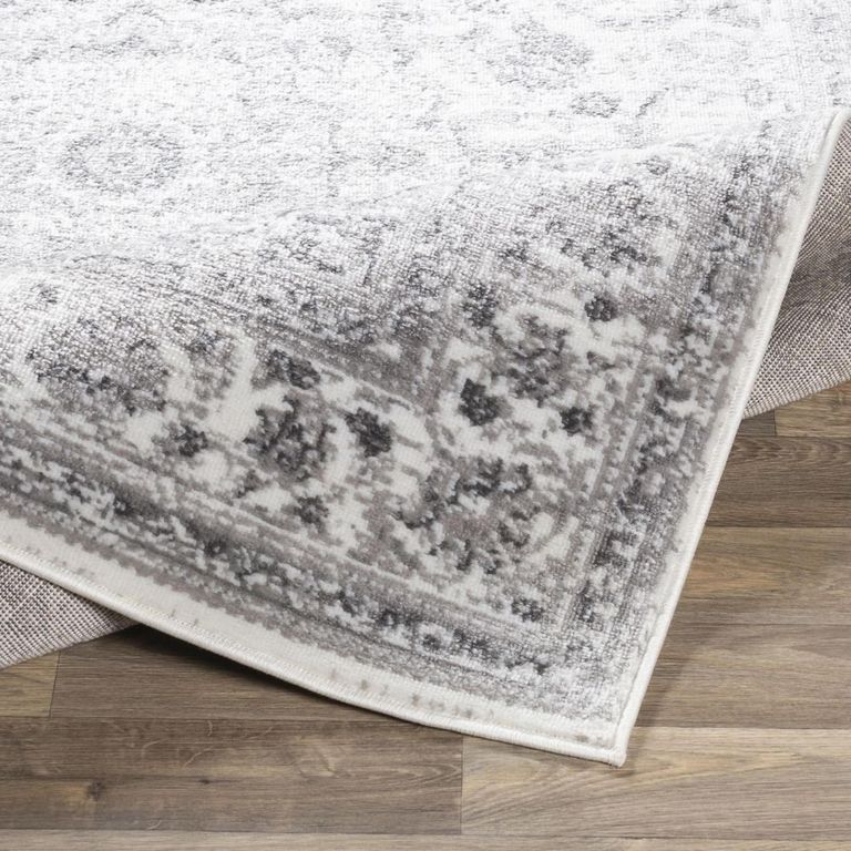 Monte Carlo Rug - Oriental Vintage - MNC2319 - Grey - Sizes Available