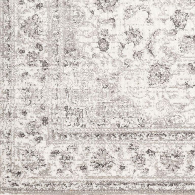 Monte Carlo Rug - Oriental Vintage - MNC2319 - Grey - Sizes Available