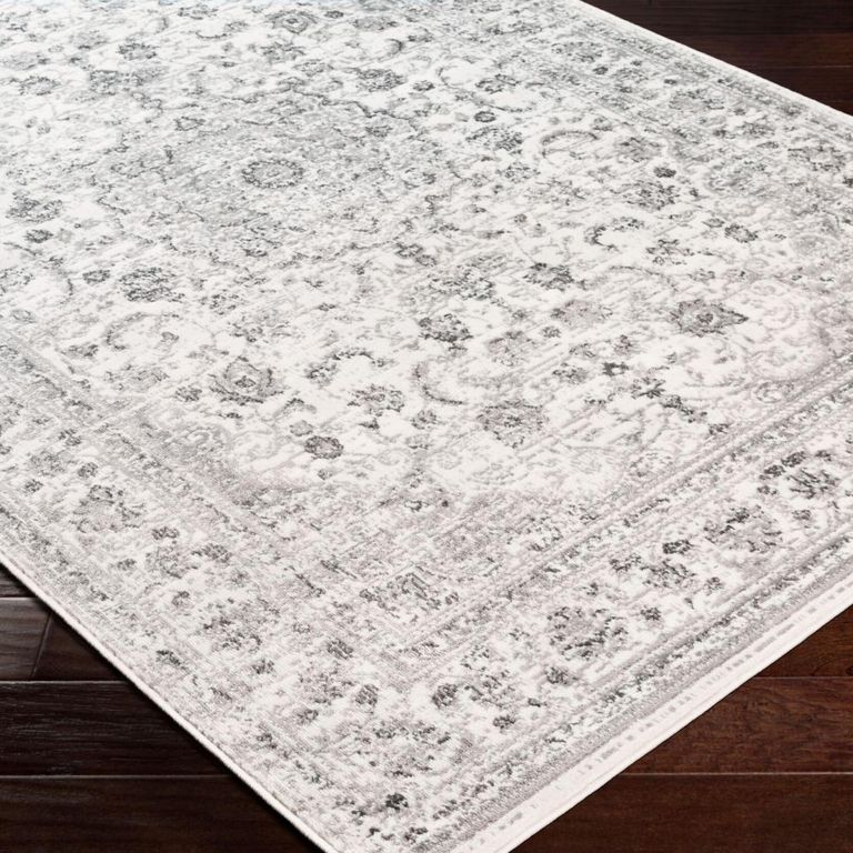 Monte Carlo Rug - Oriental Vintage - MNC2319 - Grey - Sizes Available