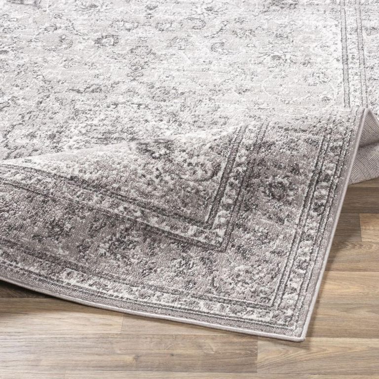 Monte Carlo Rug - Oriental Vintage - MNC2321 - Grey - 200cm x 275cm