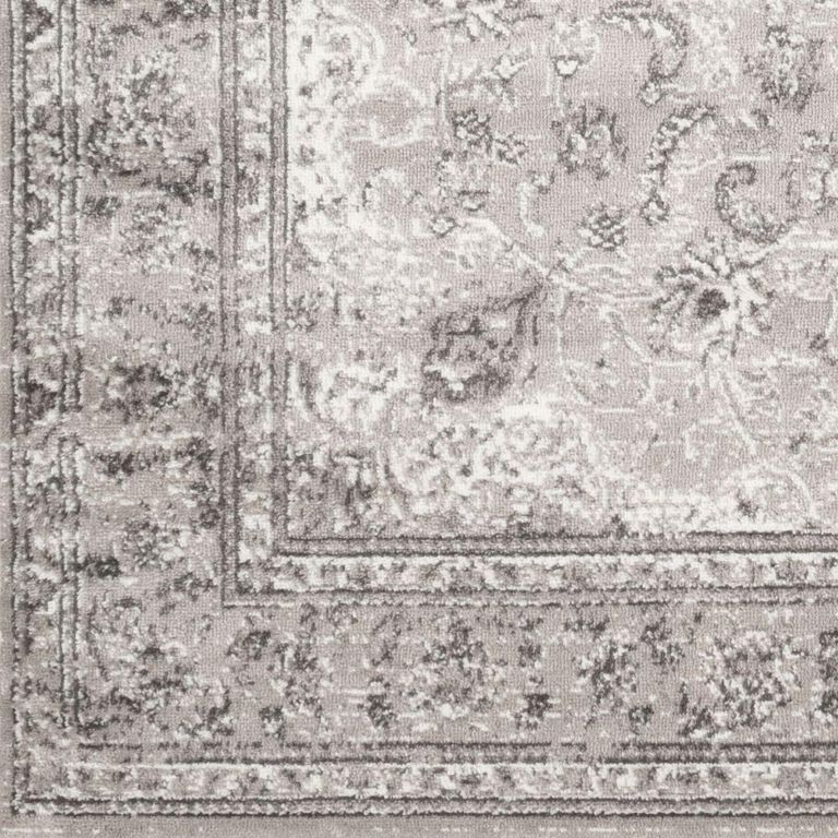 Monte Carlo Rug - Oriental Vintage - MNC2321 - Grey - 200cm x 275cm