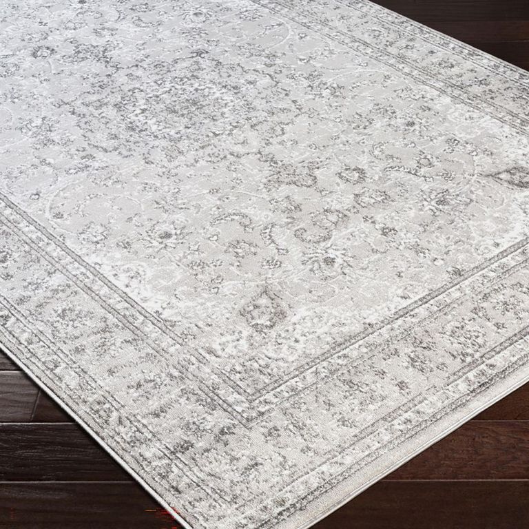 Monte Carlo Rug - Oriental Vintage - MNC2321 - Grey - 200cm x 275cm