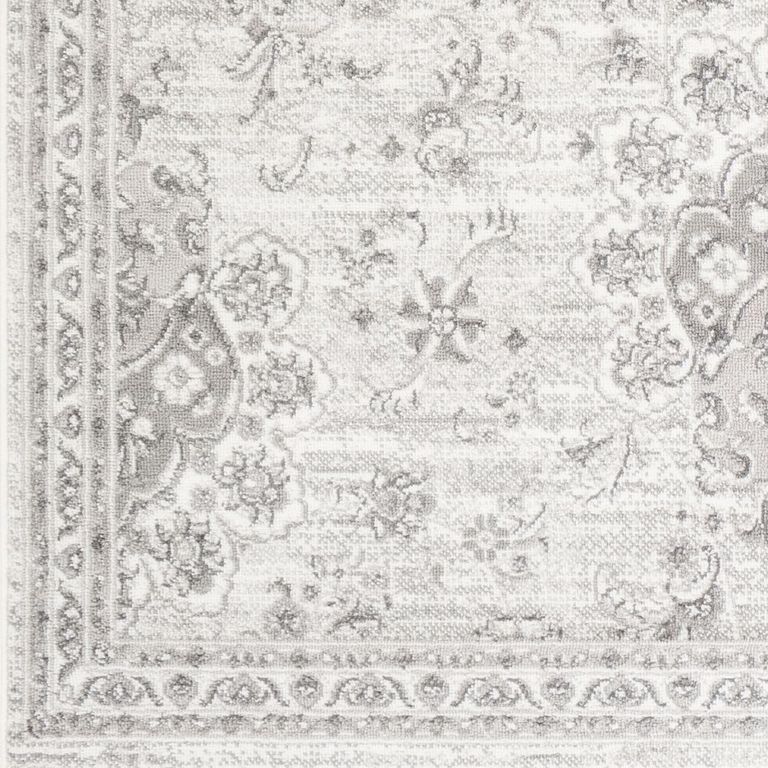 Monte Carlo Rug - Oriental Vintage - MNC2331 - Grey - Sizes Available