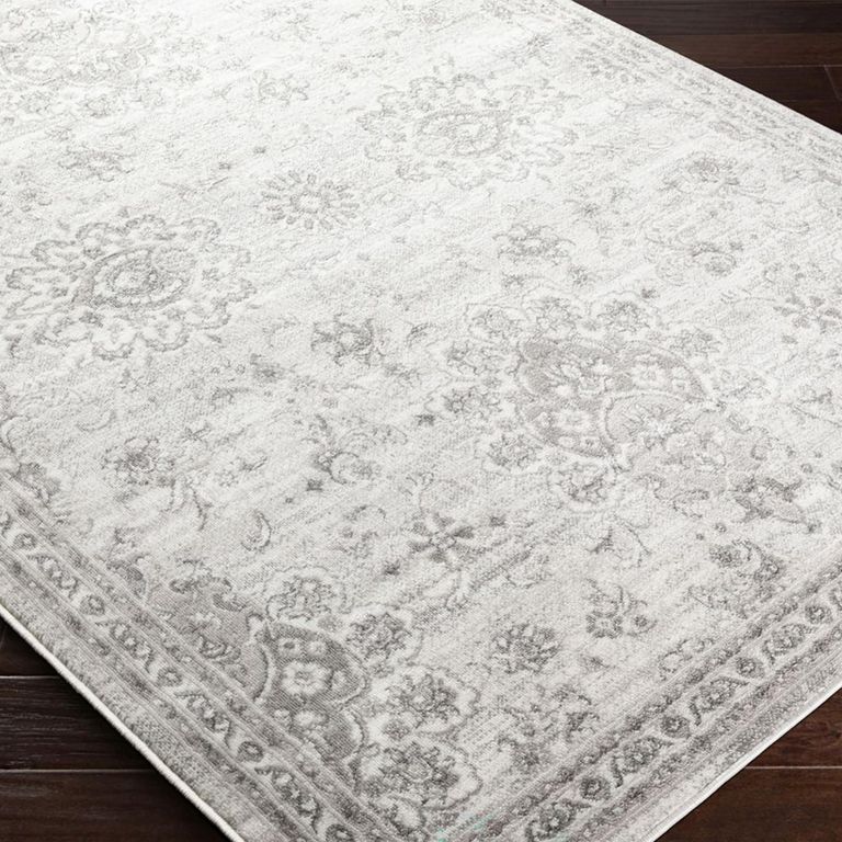 Monte Carlo Rug - Oriental Vintage - MNC2331 - Grey - Sizes Available