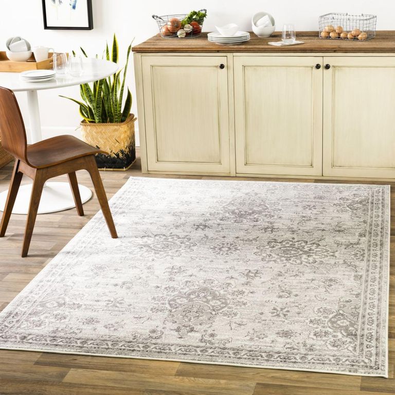 Monte Carlo Rug - Oriental Vintage - MNC2331 - Grey - Sizes Available