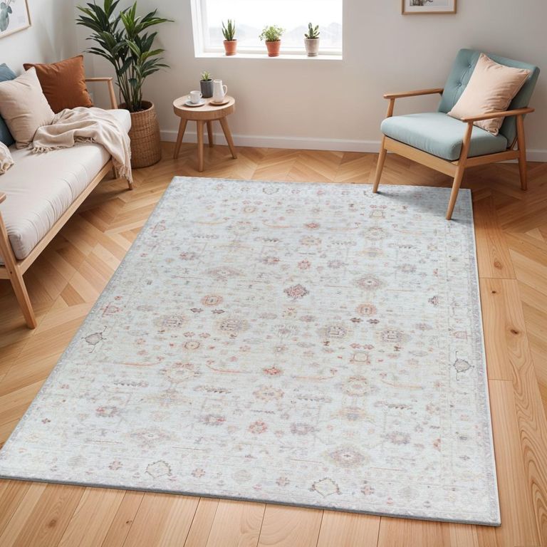 Spokane Rug - Our PNW Home X Surya - Oriental Vintage - PNWSP2300 - Ivory - Sizes Available