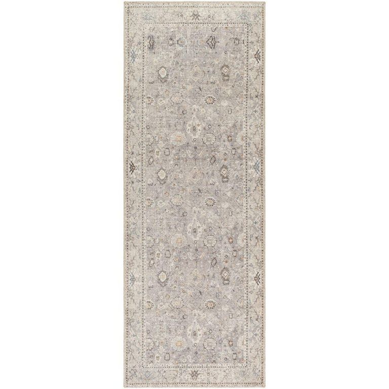 Davina Runner - Vintage Traditional Oriental Boho - BOCC2300 - Grey - 80cm x 220cm
