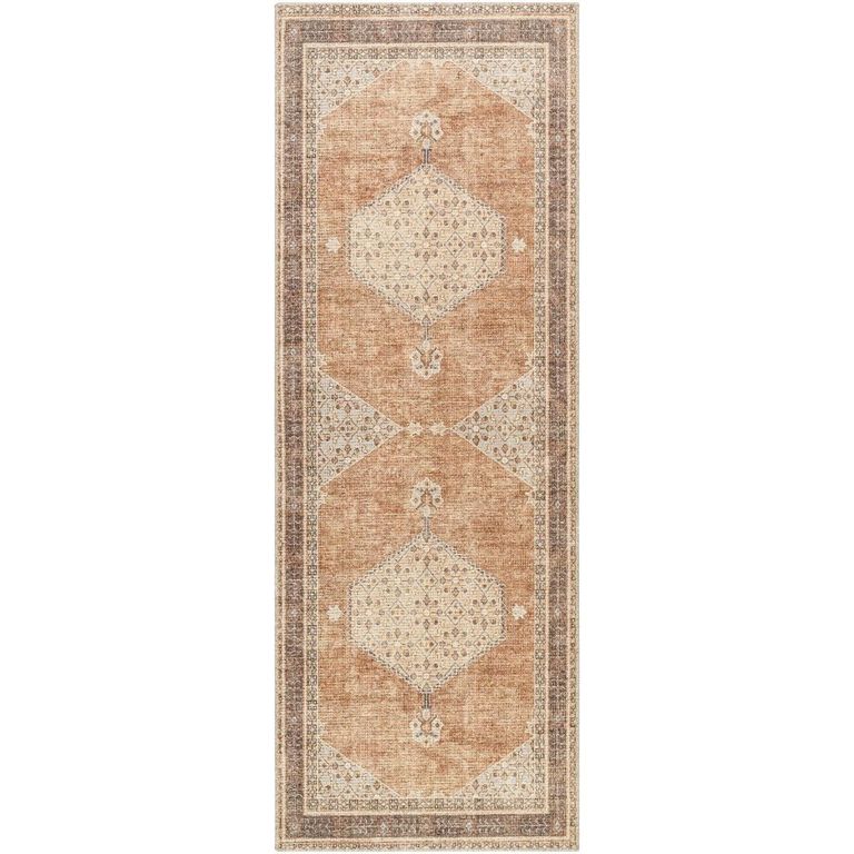 Lila Runner - Vintage Oriental Boho - BOLC2300 - Brown - 80cm x 220cm