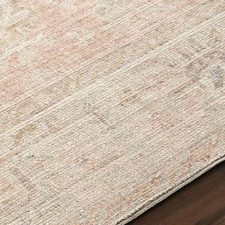 Marlene Rug - Vintage Oriental Boho - BOMN2307 - Dusty Pink - Sizes Available
