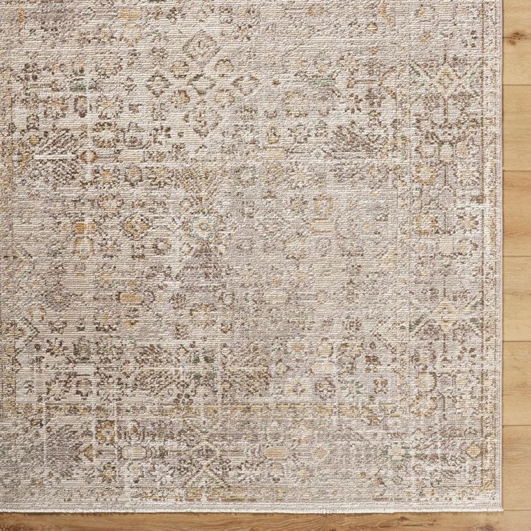 Myrtle Avenue Rug - Vintage Traditional Oriental Boho - GAMY2300 - Brown - Sizes Available
