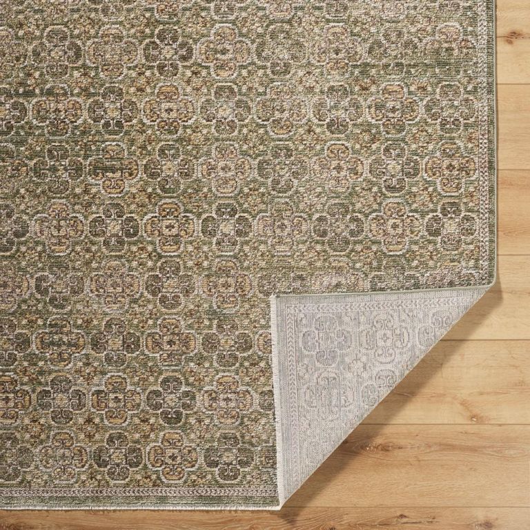 Myrtle Avenue Rug - Vintage Traditional Oriental Boho - GAMY2301 - Green - Sizes Available