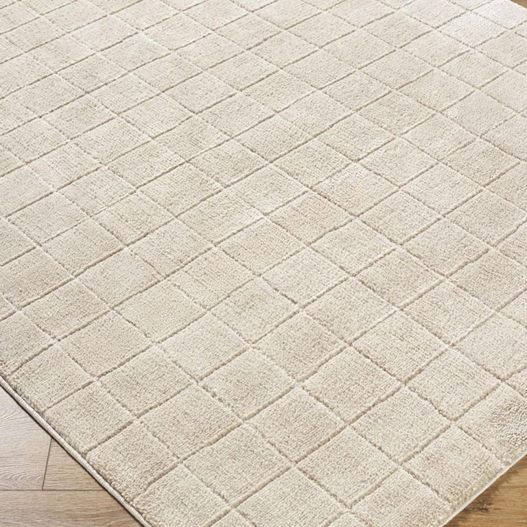 Cascade Rug - Scandi High Pile - PNWCS2304 - Beige - Sizes Available