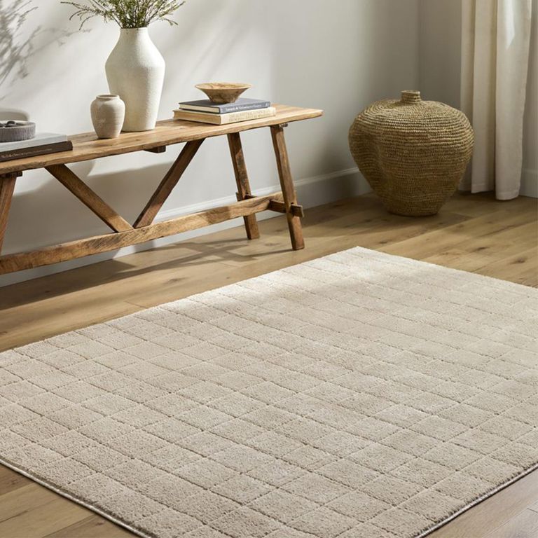 Cascade Rug - Scandi High Pile - PNWCS2304 - Beige - Sizes Available
