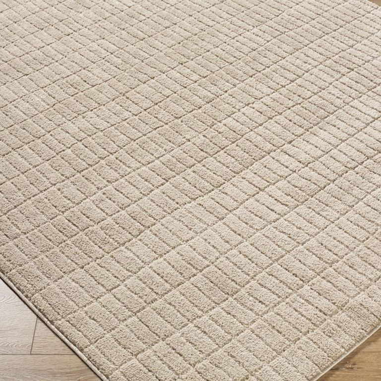 Cascade Rug - Scandi High Pile - PNWCS2306 - Beige - Sizes Available