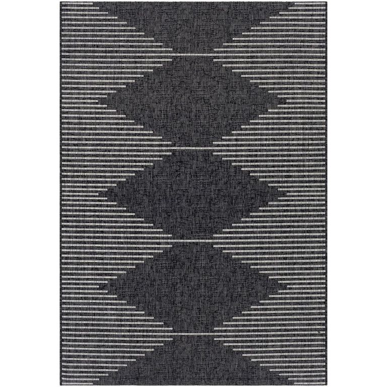 Eagean Rug - EAG2348 - Black - 200cm x 275cm