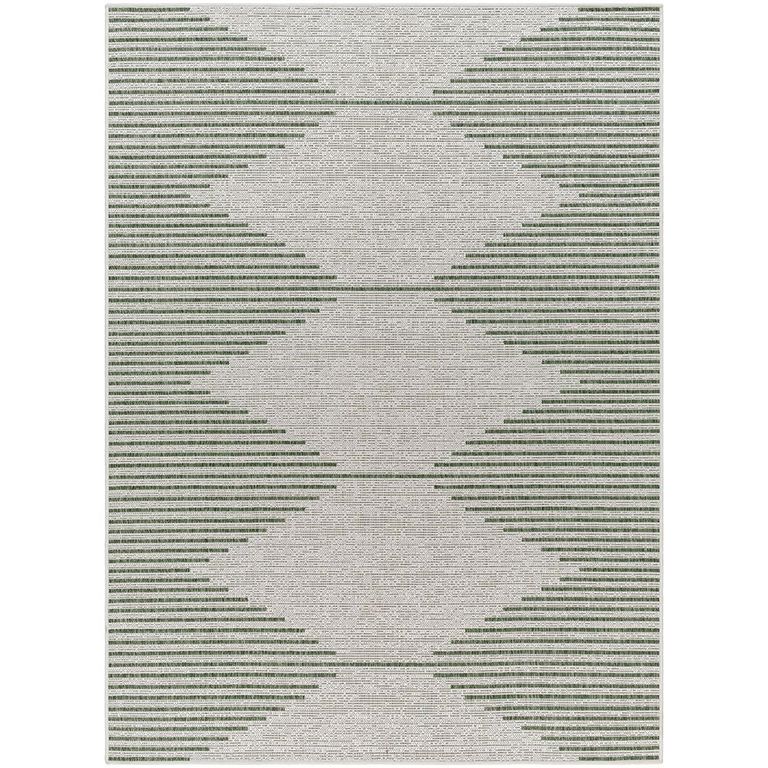 Eagean Rug - EAG2432 - Green - 200cm x 275cm