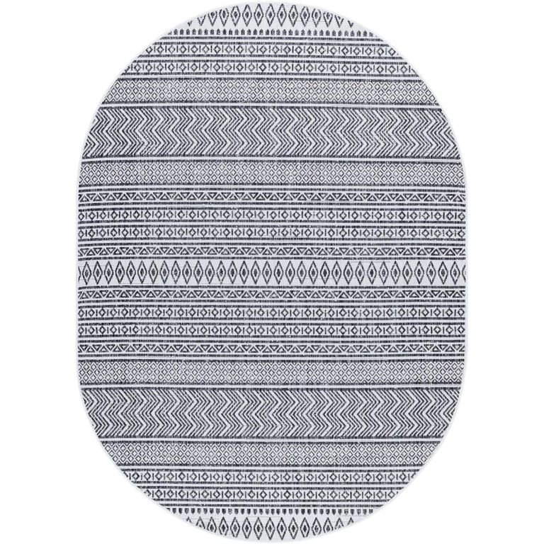 Eagean Round Rug - EAG2345 - Grey - 160cm x 160cm