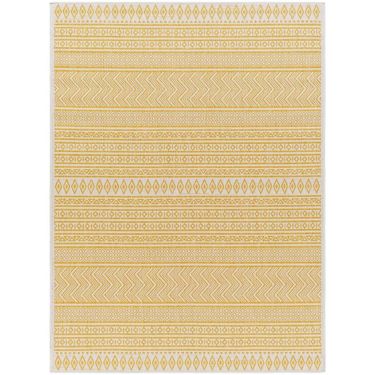 Eagean Rug - EAG2427 - Yellow - 200cm x 275cm
