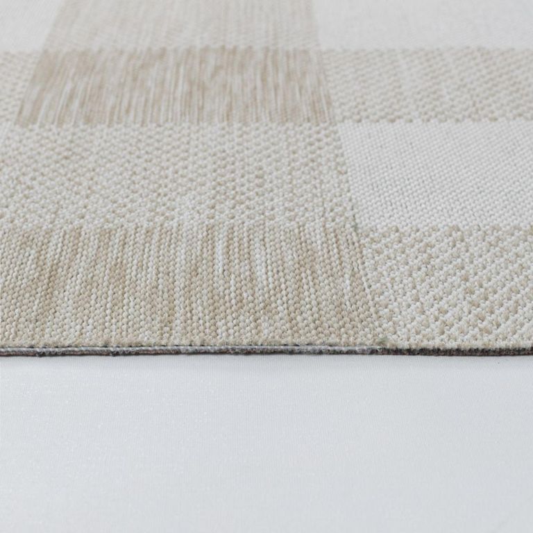 Barbados Rug - Checkered - BBD2310 - Beige - 160cm x 213cm