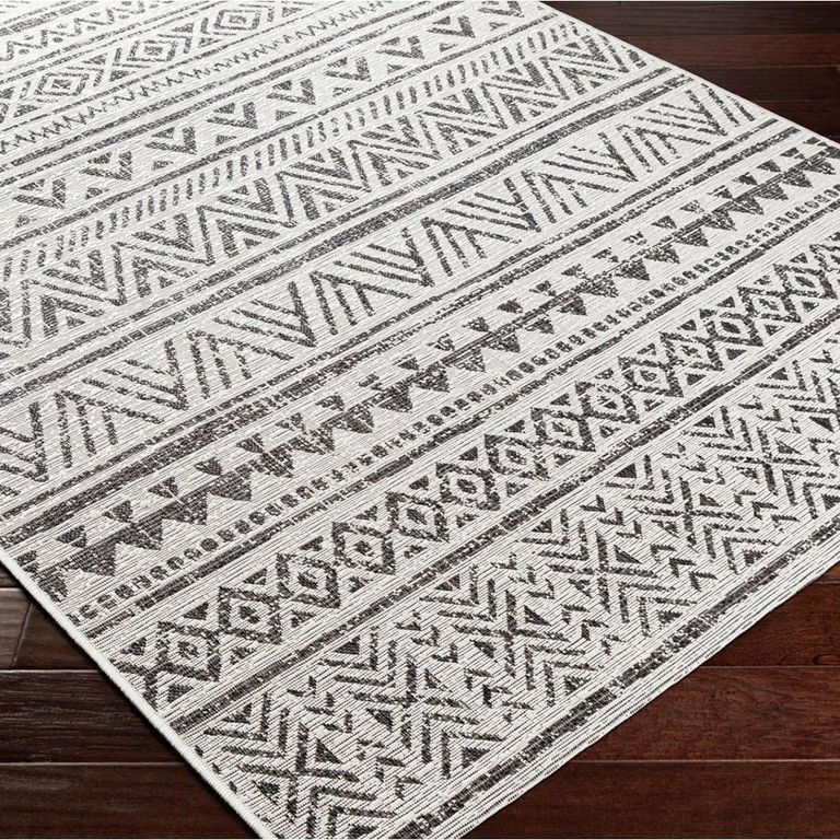 Eagean Rug - EAG2347 - Black - 200cm x 275cm