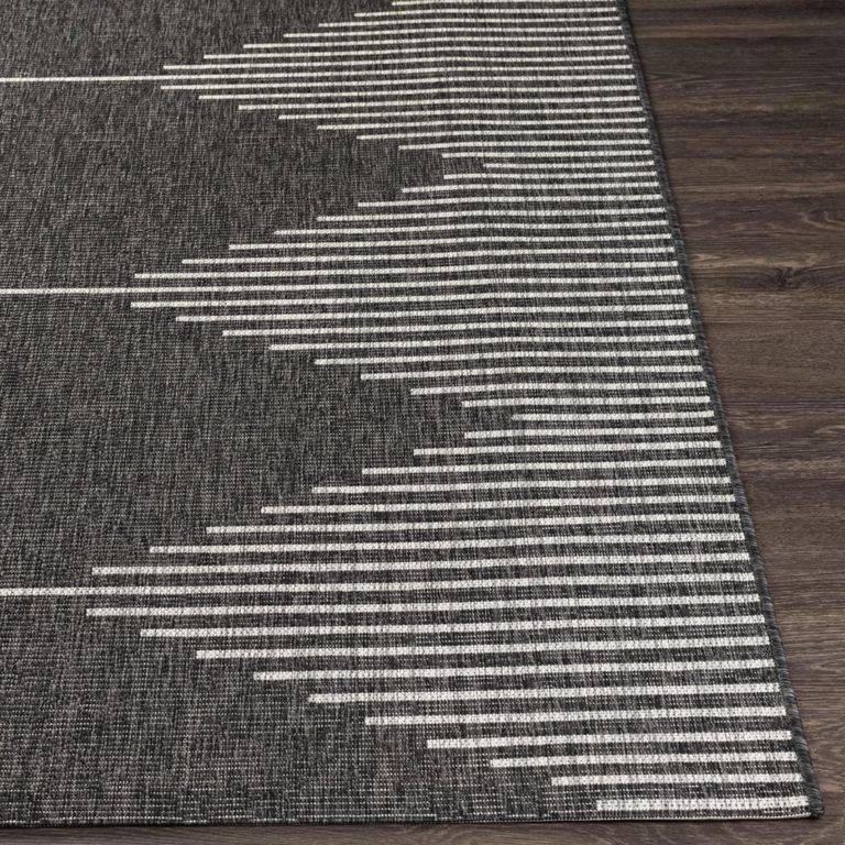 Eagean Rug - EAG2348 - Black - 200cm x 275cm