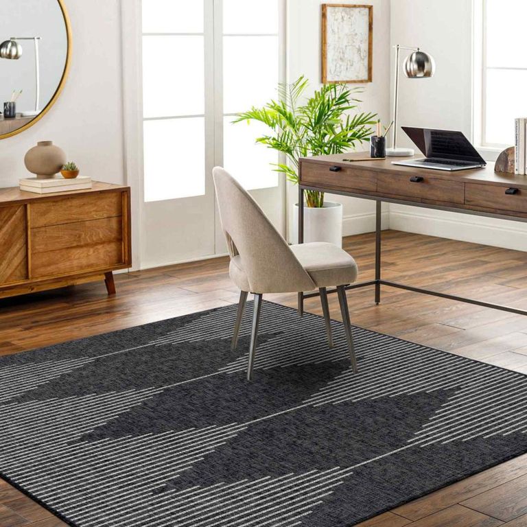 Eagean Rug - EAG2348 - Black - 200cm x 275cm