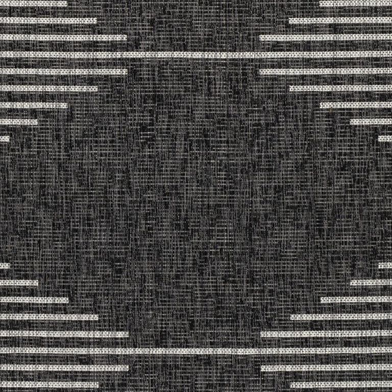 Eagean Round Rug - EAG2348 - Black - 160cm x 160cm