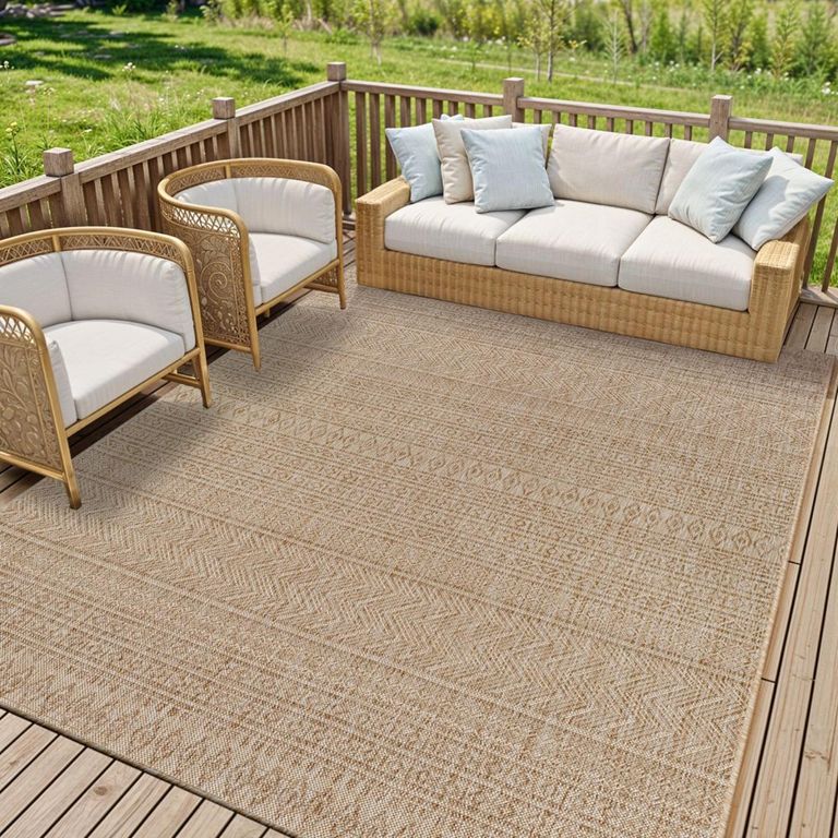 Eagean Rug - EAG2411 - Brown - 200cm x 275cm