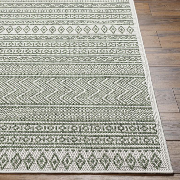 Eagean Rug - EAG2425 - Green - 200cm x 275cm