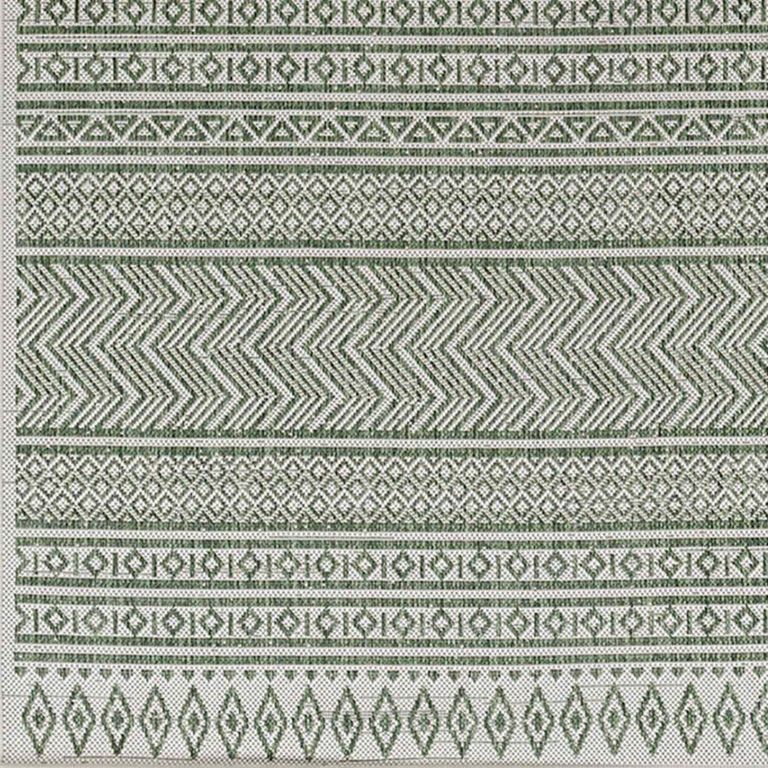 Eagean Rug - EAG2425 - Green - 200cm x 275cm