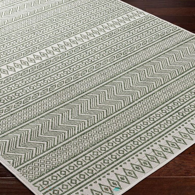 Eagean Rug - EAG2425 - Green - 200cm x 275cm