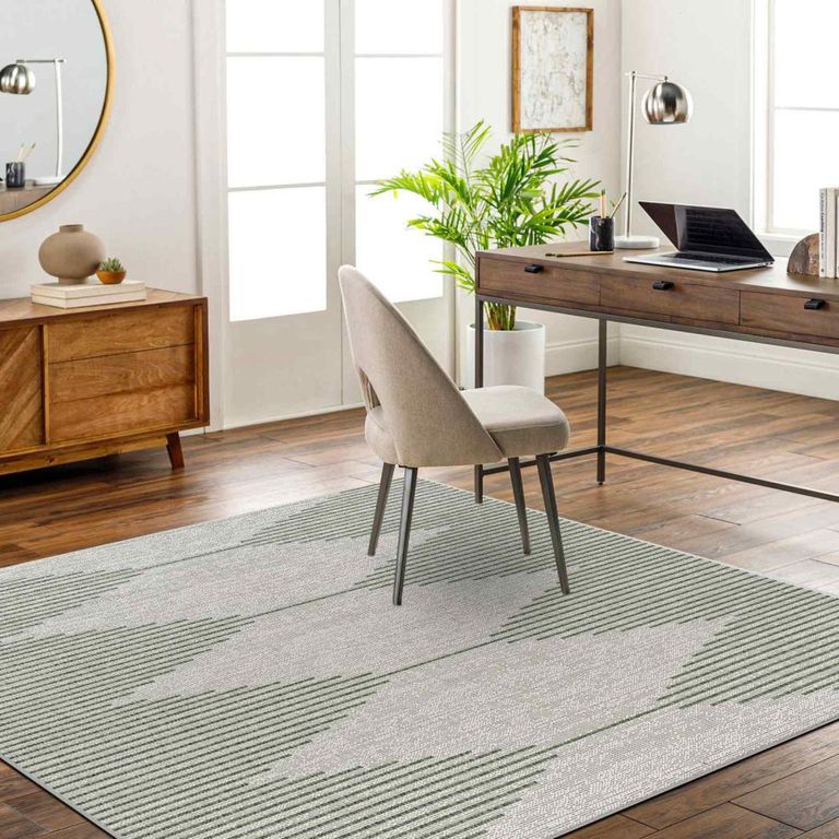 Eagean Rug - EAG2432 - Green - 200cm x 275cm
