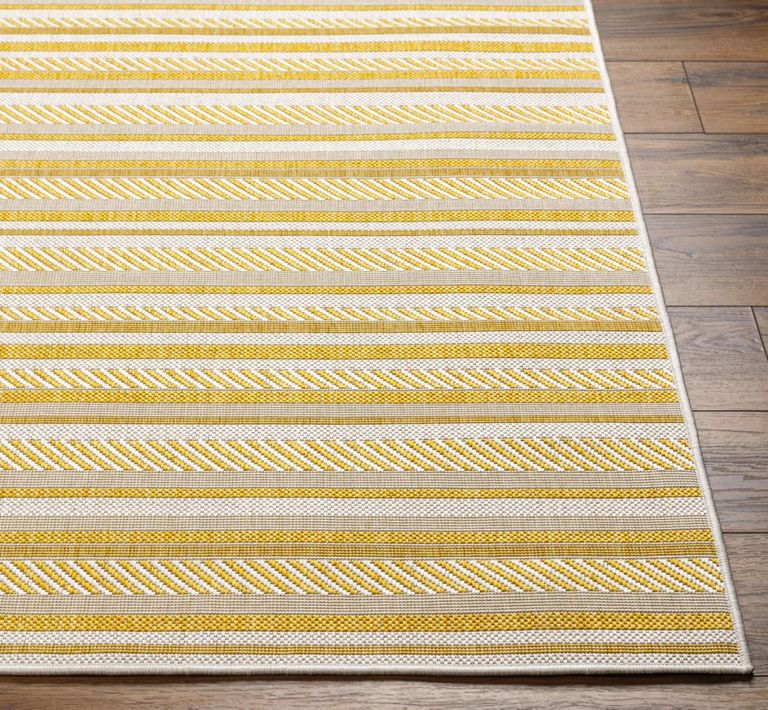 Eagean Rug - EAG2424 - Yellow - 200cm x 275cm