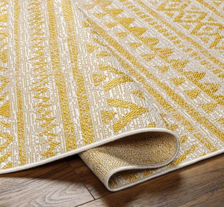 Eagean Rug - EAG2431 - Yellow - 200cm x 275cm