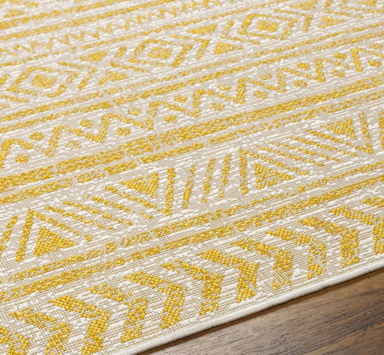 Eagean Rug - EAG2431 - Yellow - 200cm x 275cm