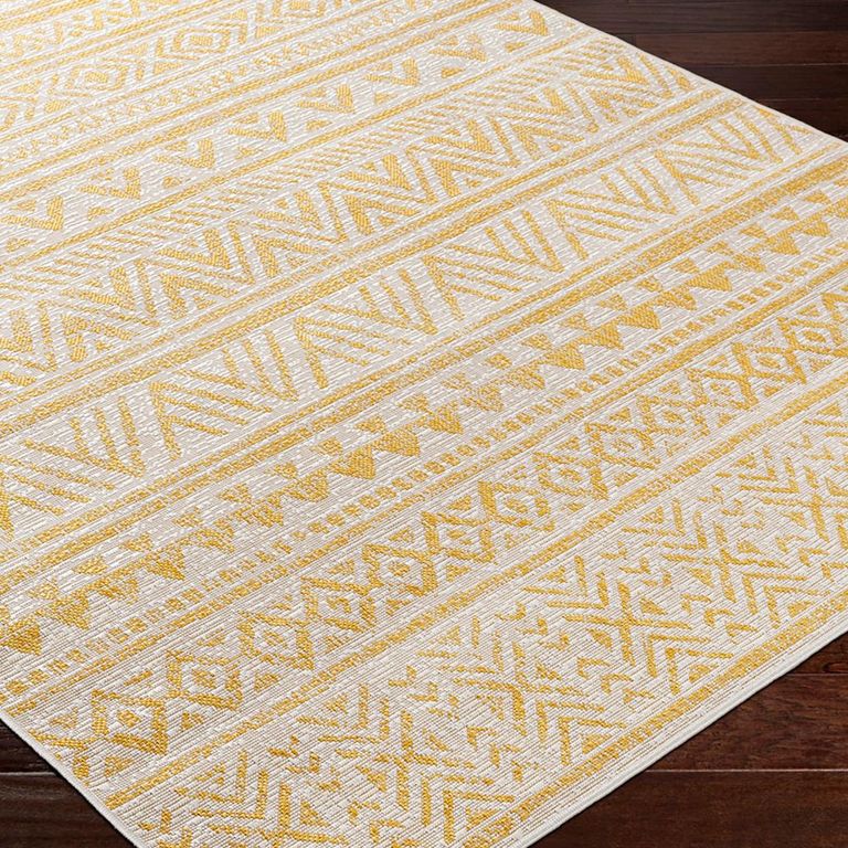 Eagean Rug - EAG2431 - Yellow - 200cm x 275cm